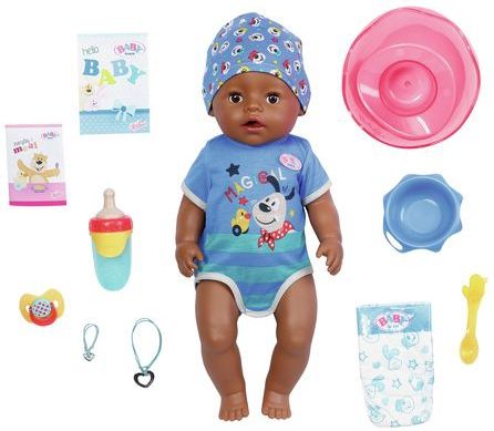 BABY born - Magic Eyes - Babypop - Bruine Ogen - 43cm