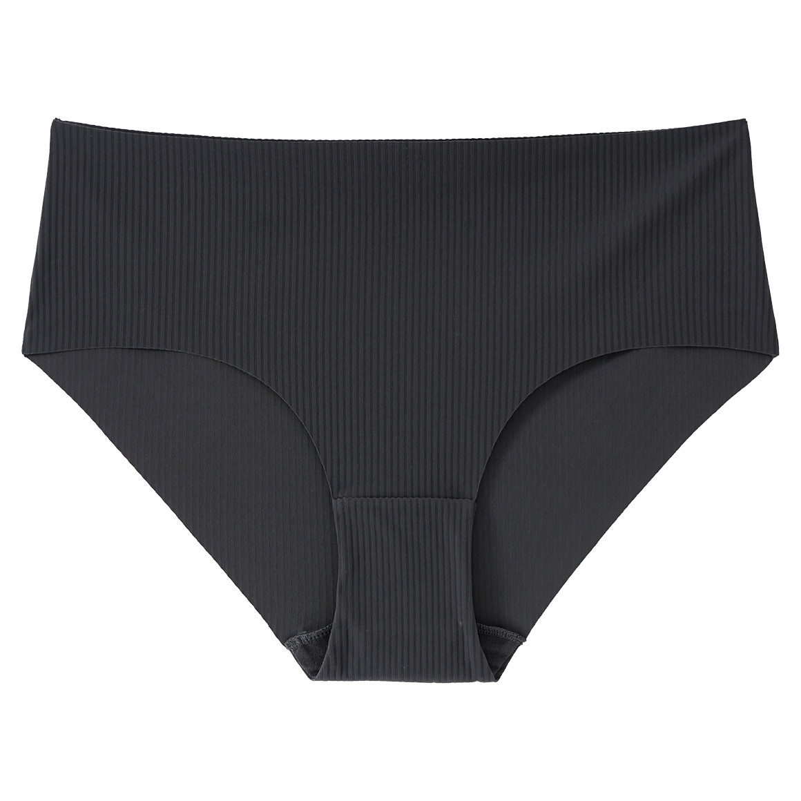 Gina Benotti Damen Seamless-Panty mit Rippstruktur dunkelgrau