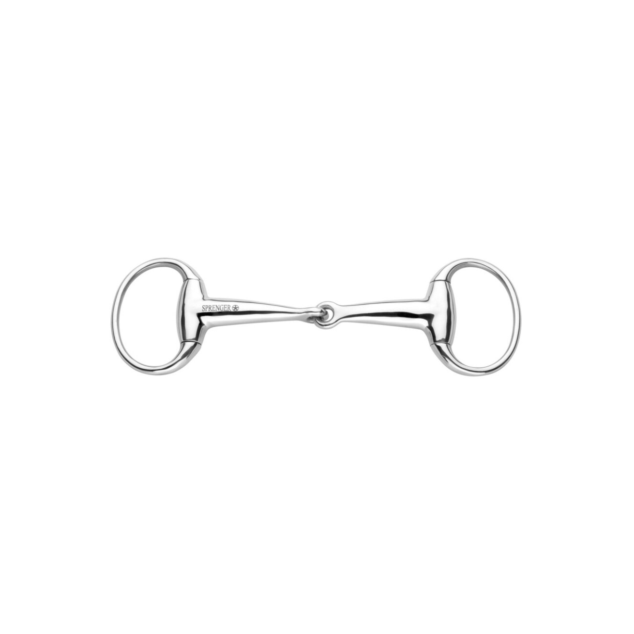Sprenger Olivenkopfgebiss einfachgebr. Edelst. Mundsück hohl 12,5 cm