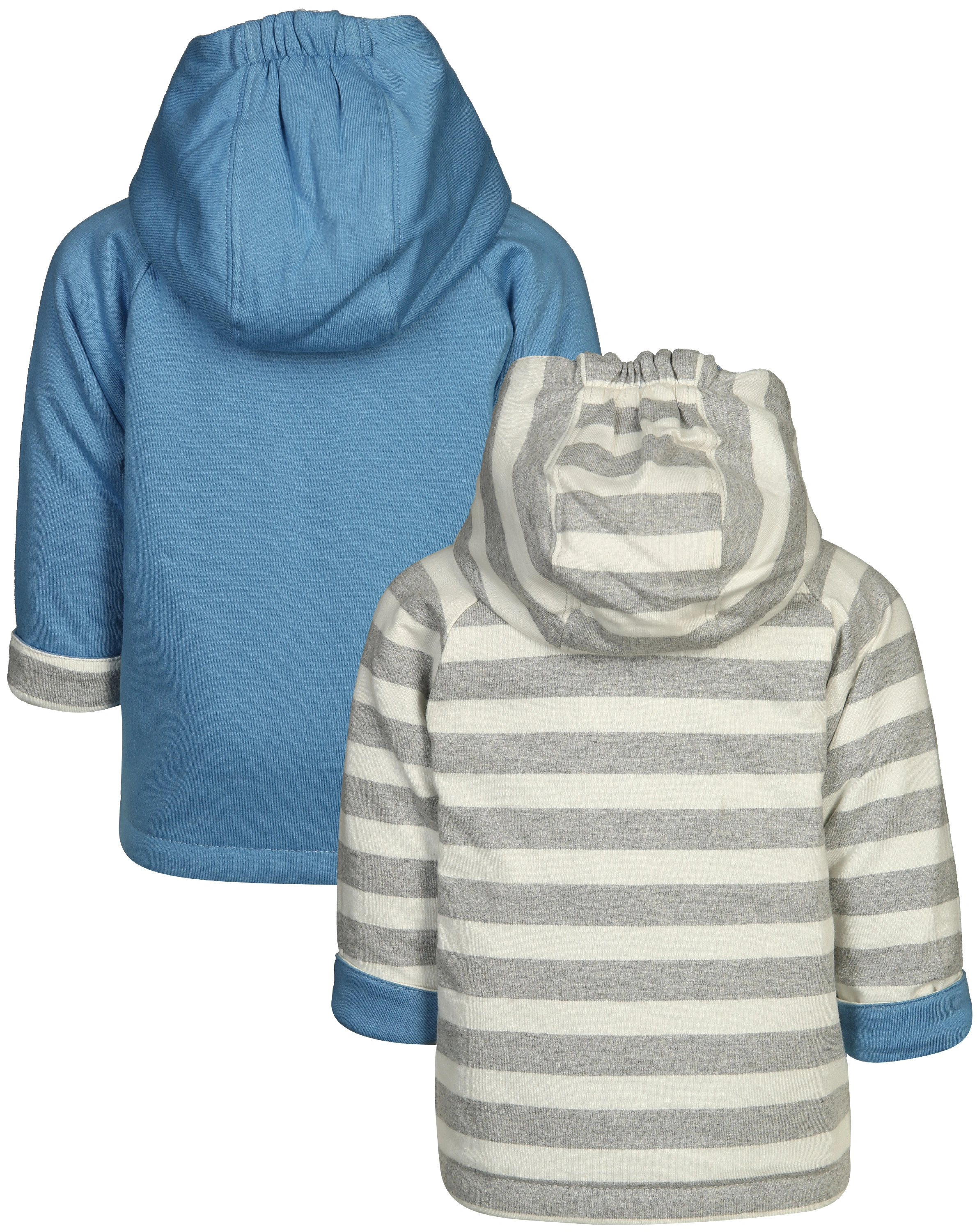 Wende-Jacke BADGER in blau/grau