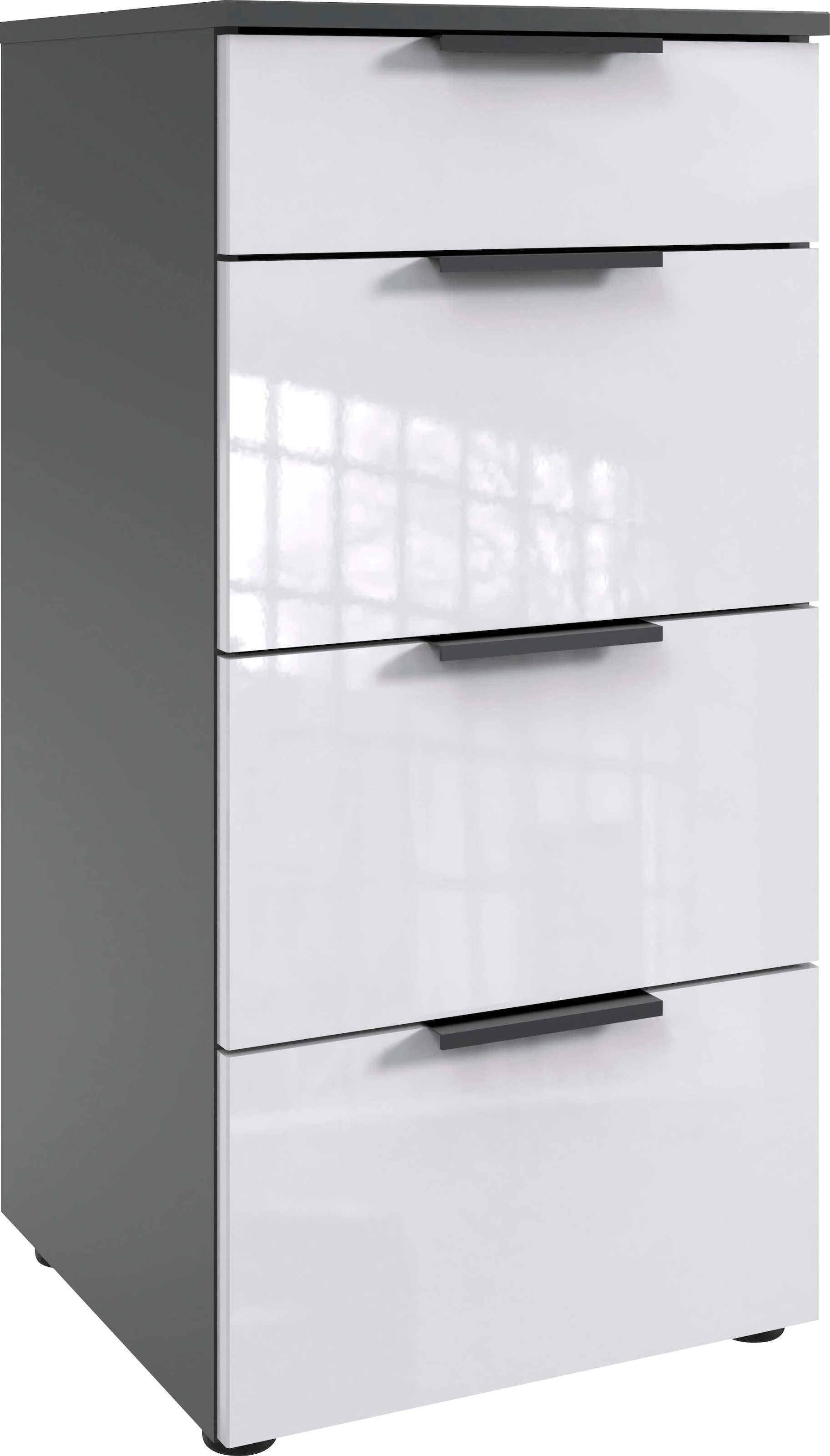 Wimex Schubkastenkommode »level36 D by fresh to go« mit soft-close Funktion und Lackfronten, 4 Schubladen, Kommode hoch