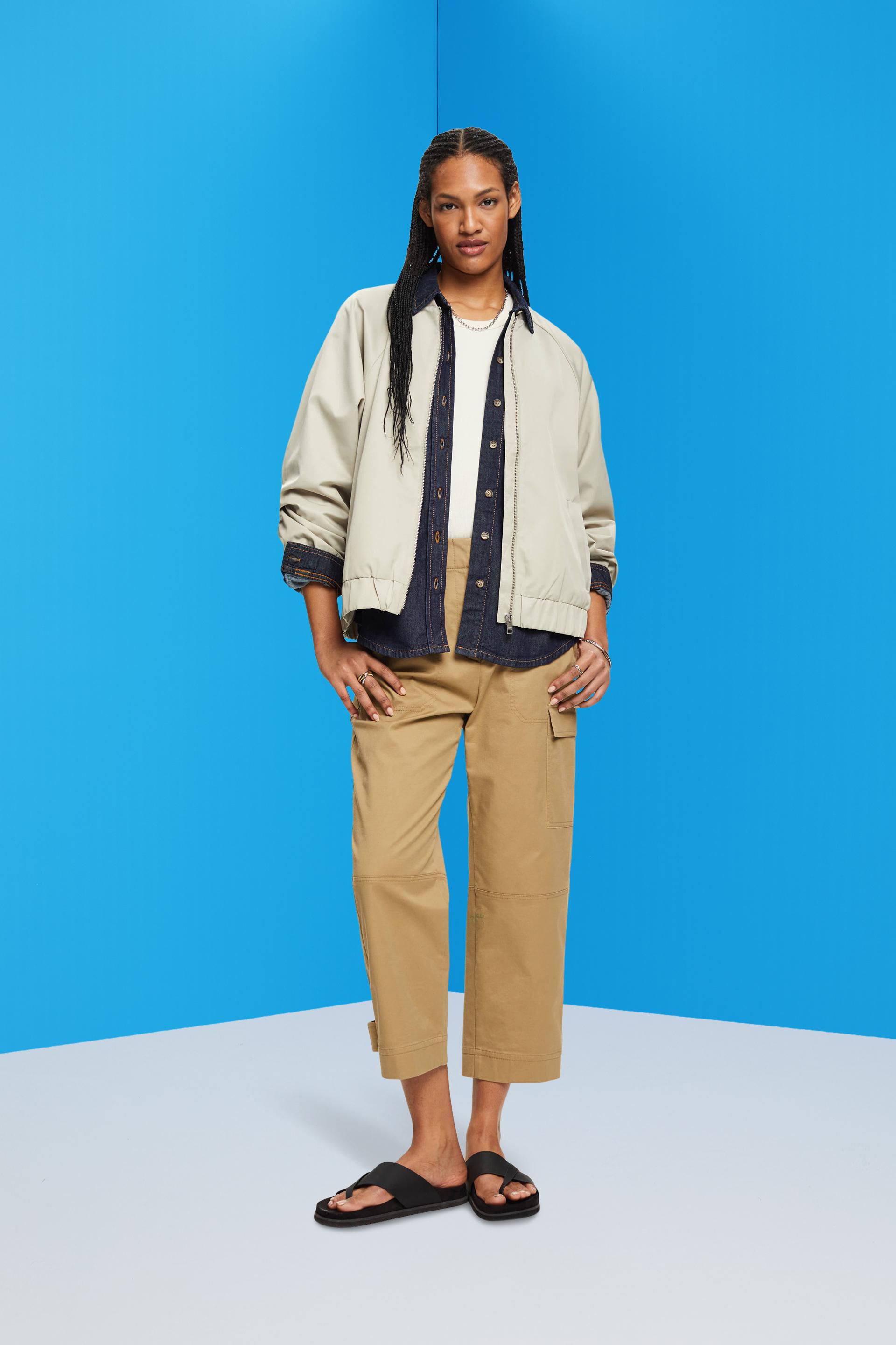 Blouson bombardier de coupe Loose Fit
