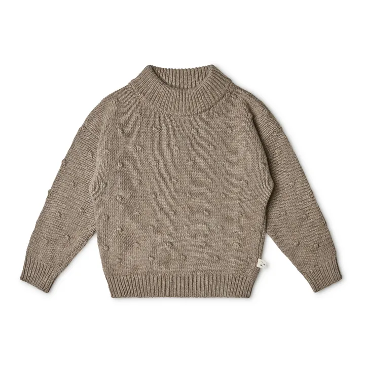 Matona Pull Maille Recyclée Juna | Taupe
