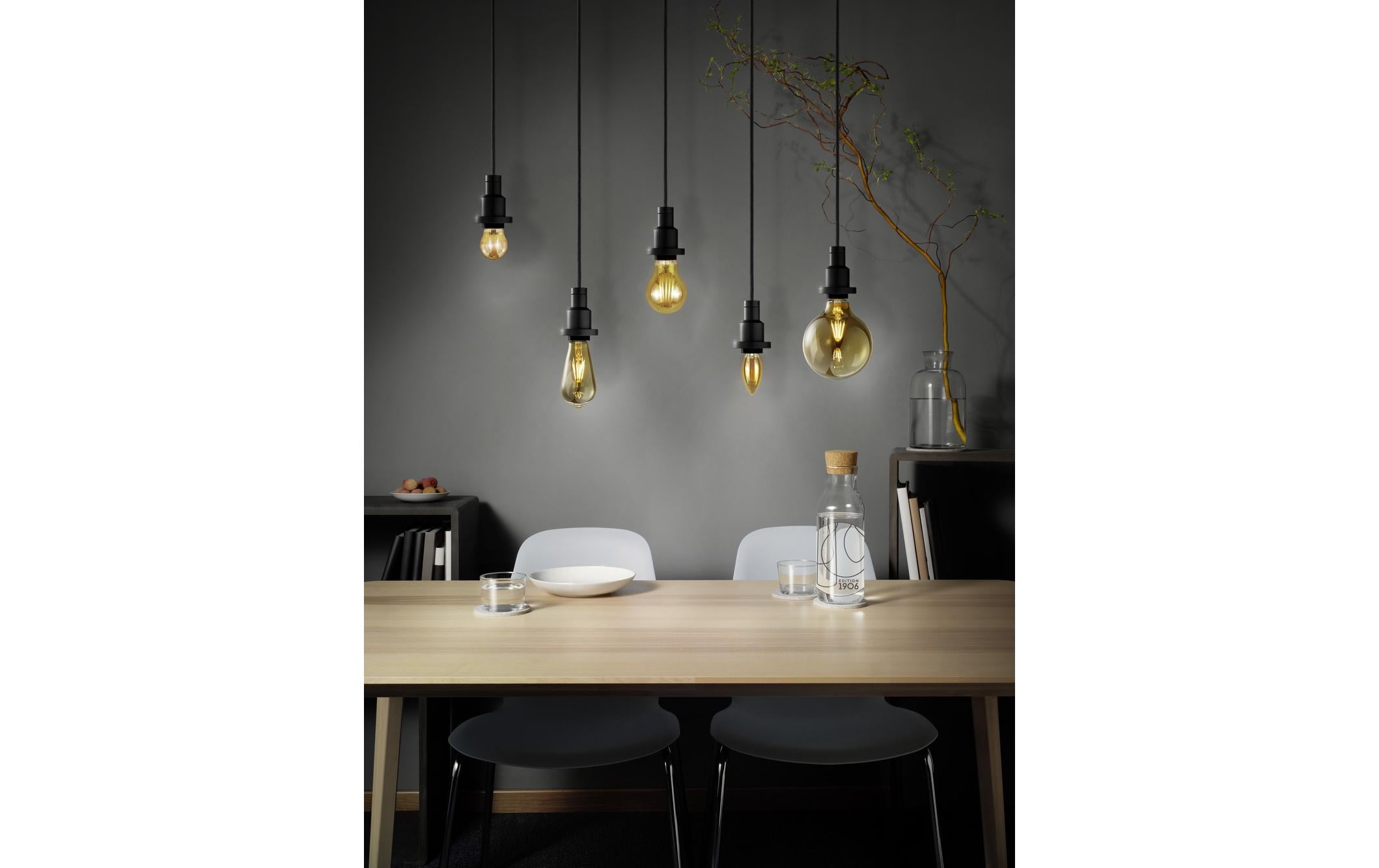 Lampe Vintage 1906 Globe, 7W, E27 WarmweissLED-Lampe, Vintage-Edition
