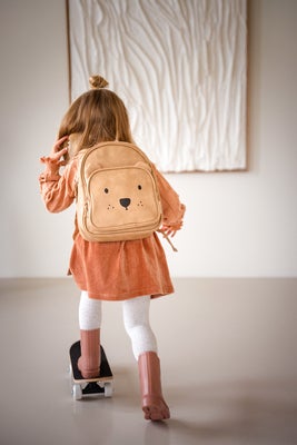 Kidzroom Ryggsekk Beary Excited 5L, Sandbrun