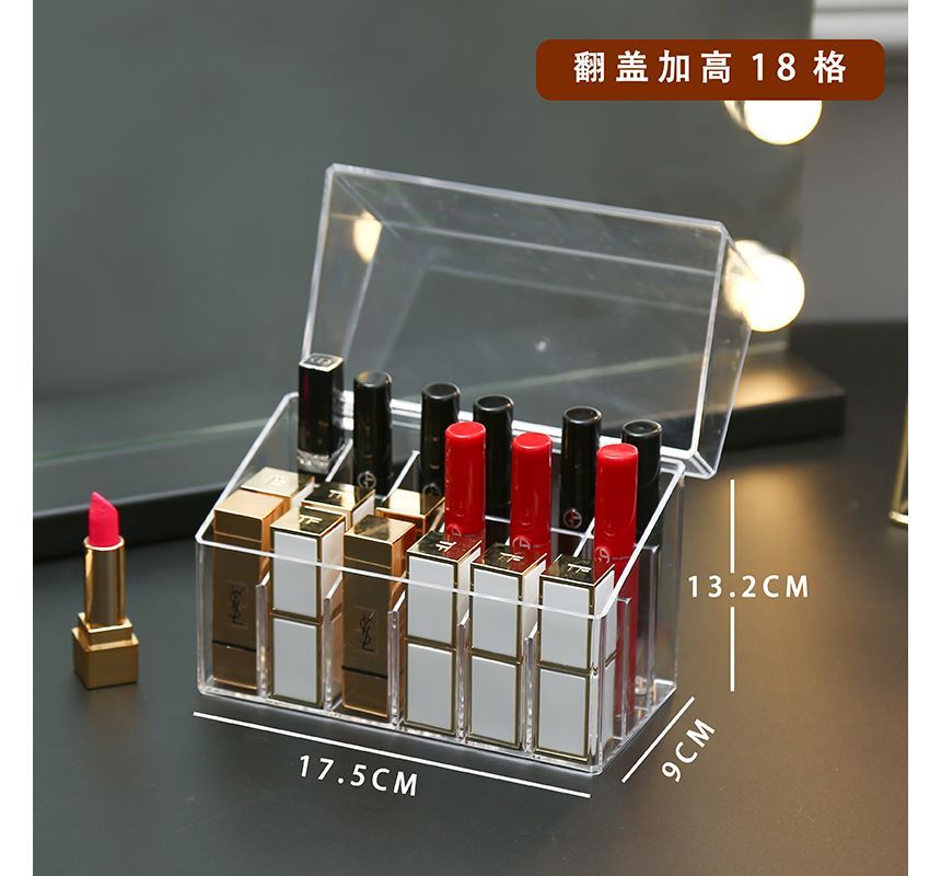 Sabam - Transparante acryl lippenstift bureau organizer (verschillende designs)