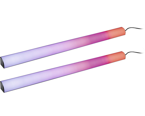 EntertainLED Lightbar Dynamic 2-pack 2x48 lm H 60,5 cm RGB kleurverandering met geheugenfunctie + afstandsbediening
