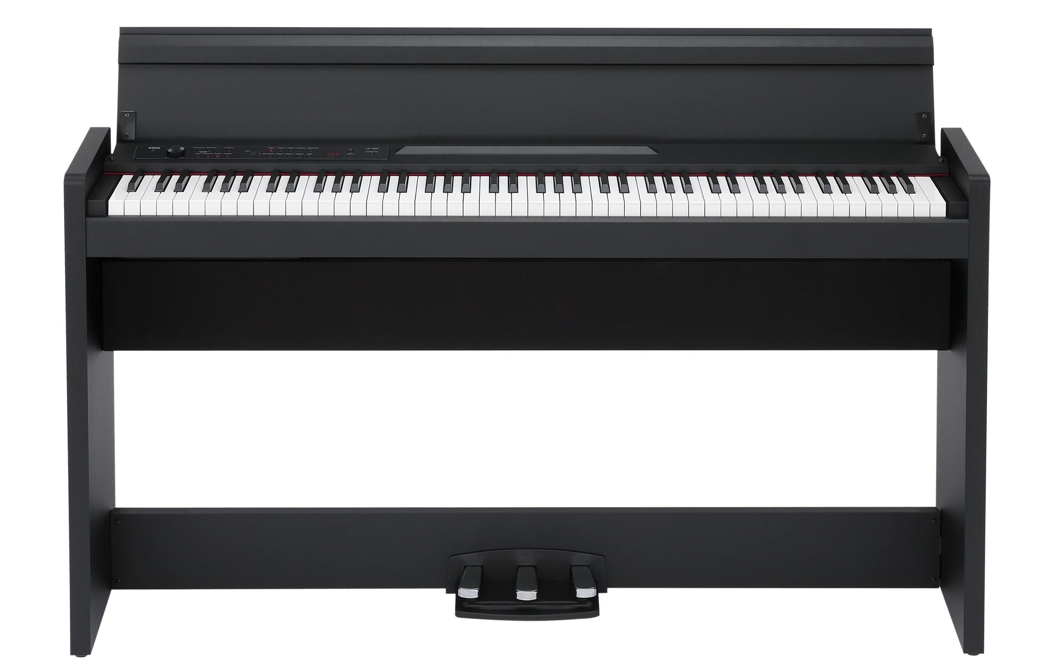 E-Piano LP-380U Schwarz<br>E-Piano mit gewichteter Premium RH3-Hammermechanik-Tastatur und USB-Anschluss