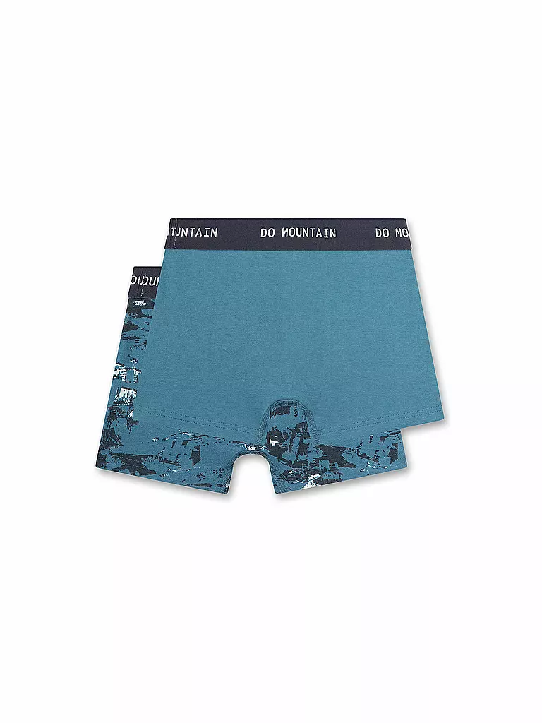 SANETTA Jungen Pants 2er Pkg blue dunkelblau