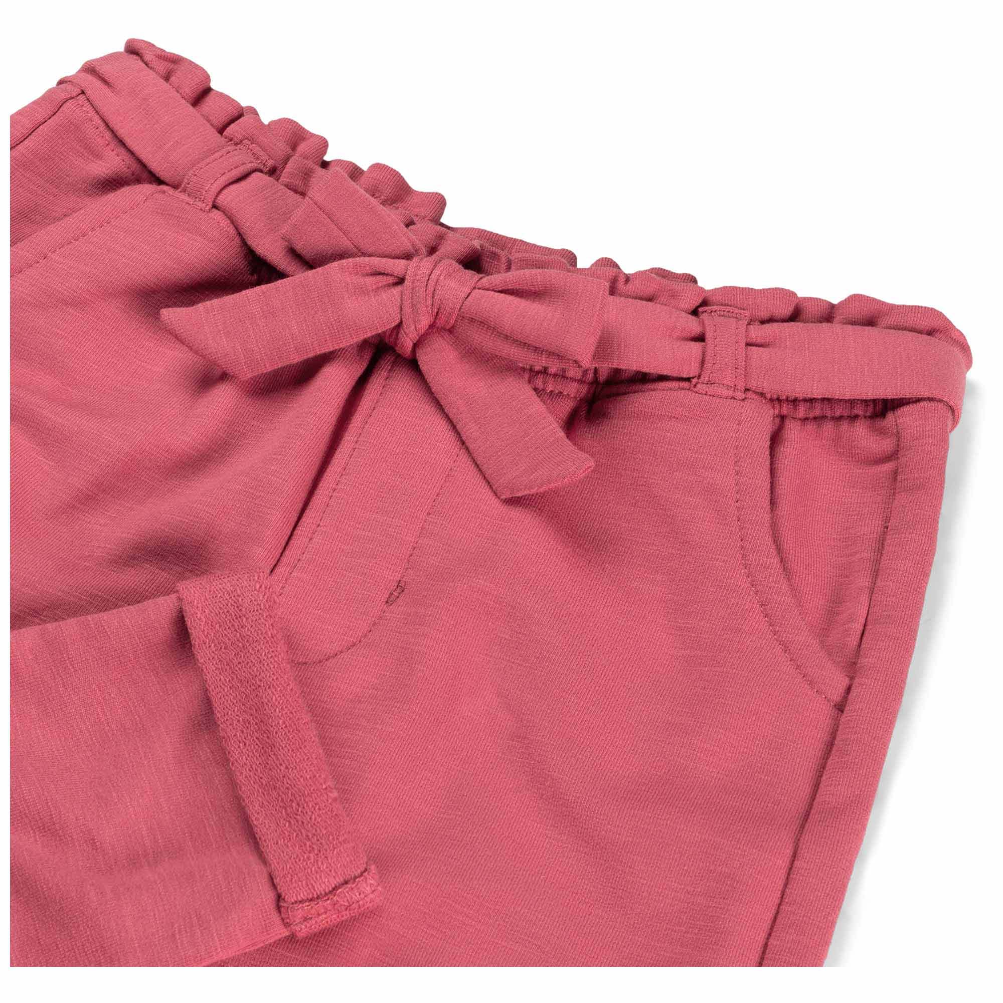 Prénatal peuter broek  effen roze