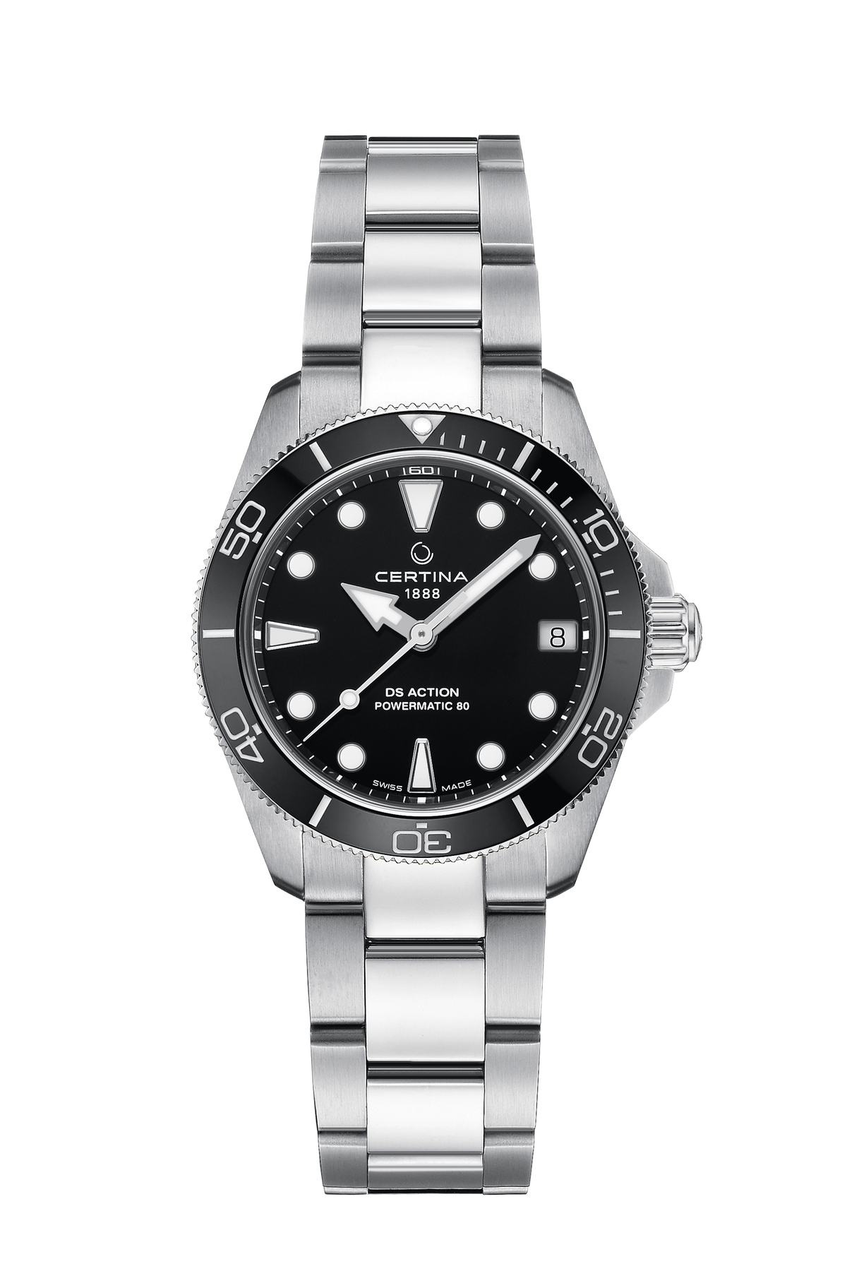 Certina DS Action Lady Automatikuhr Schwarz