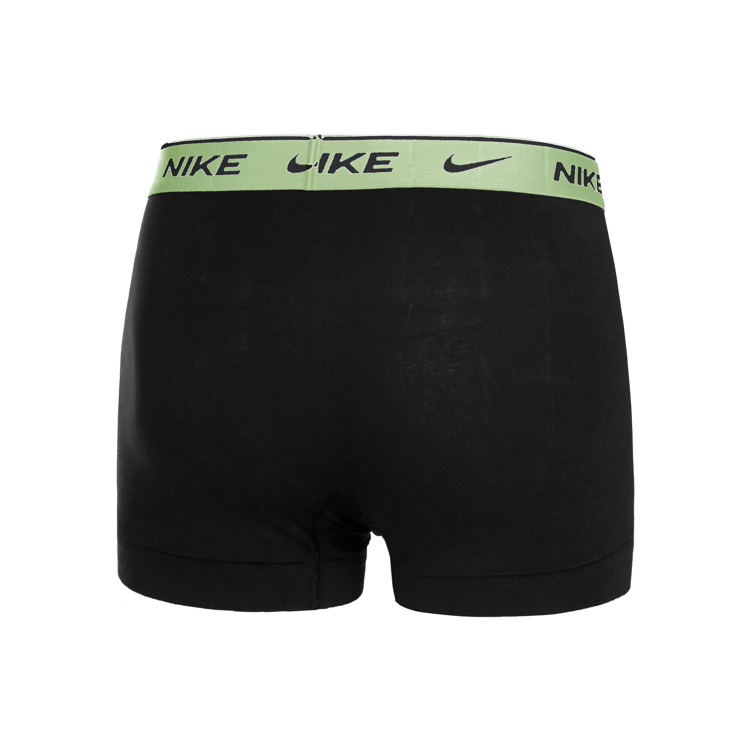 Nike Everyday Cotton Stretch Trunk Caleçon Pack De 3 Hommes - Multicouleur