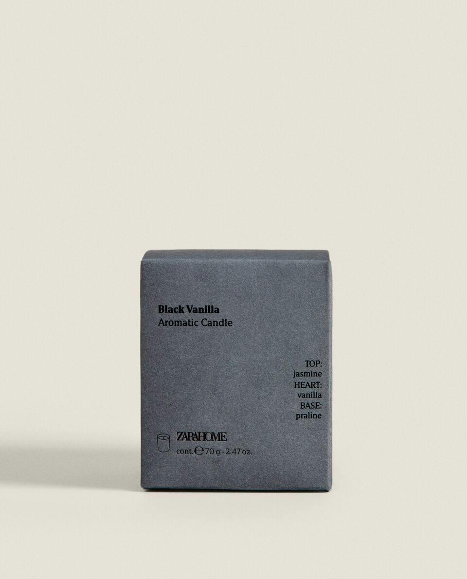 VELAS AROMÁTICAS DE BAUNILHA NEGRA