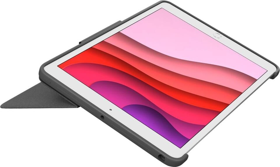 Logitech - Combo Touch - Tastatur Og Trackpad Til iPad - 10Th Gen - Nordic