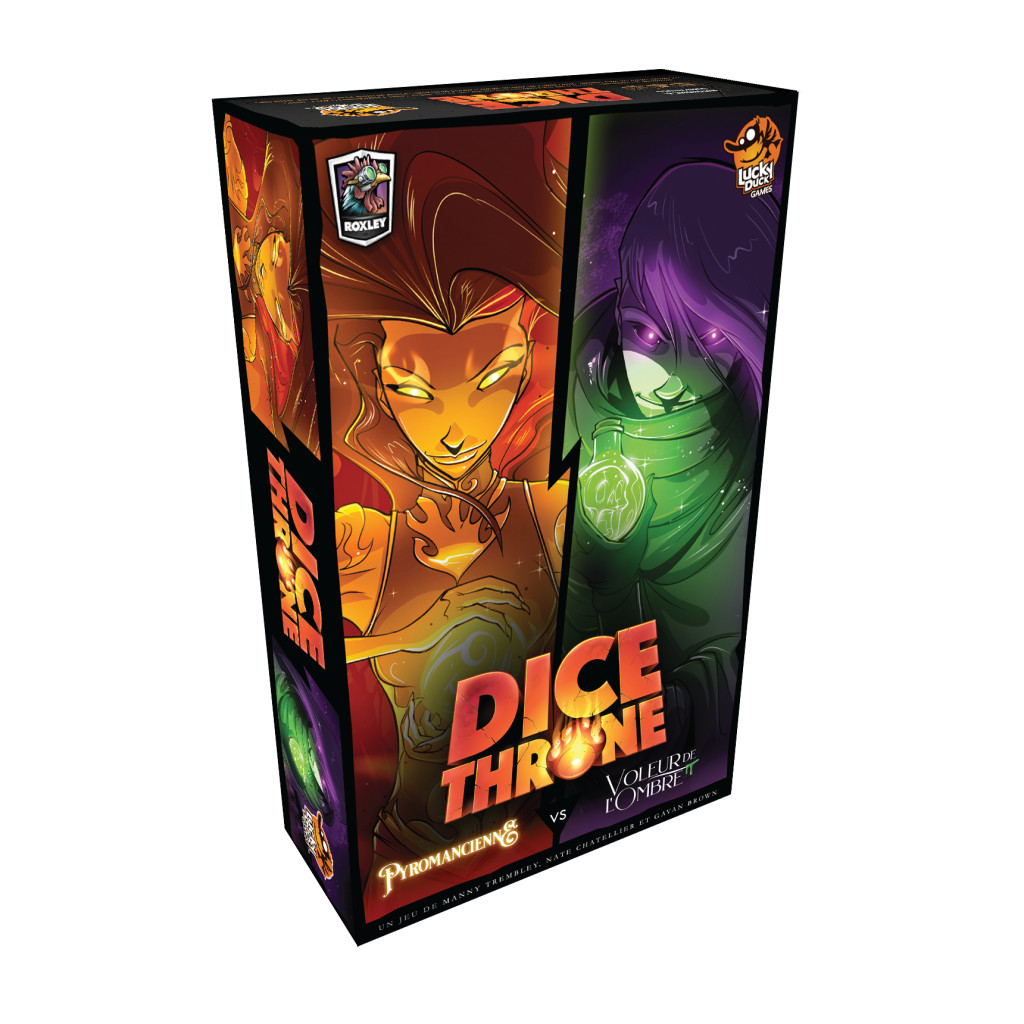 Dice Throne - Pyromancienne VS Voleur de l’Ombre