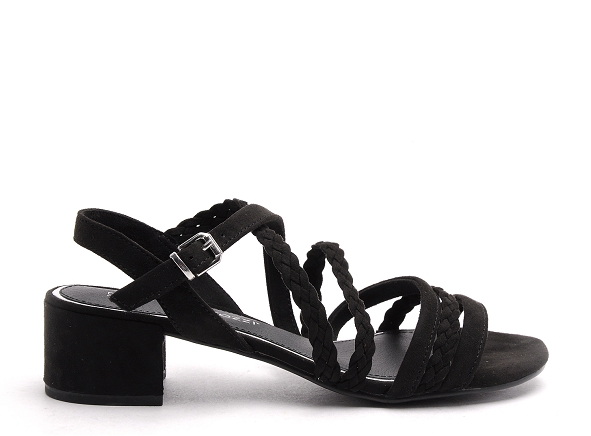 Marco tozzi nu pieds talons femme 28203 noir