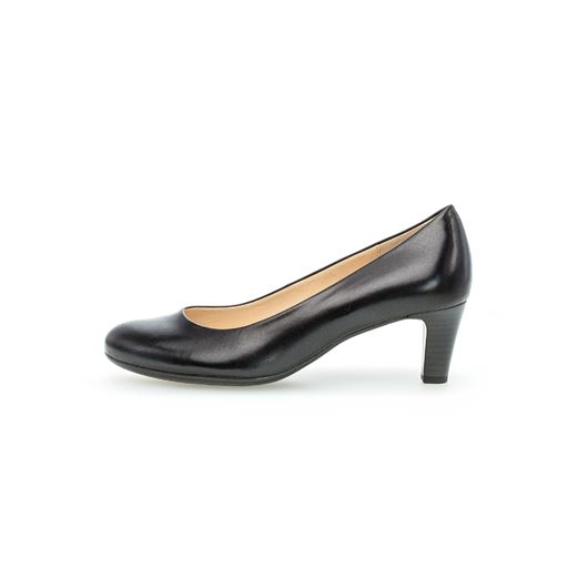 Gabor Skind Pumps, Sort, 38.5
