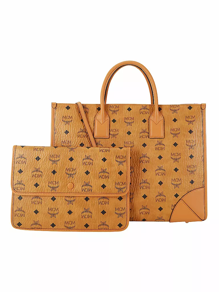 MCM Tasche - Tote Bag MÜNCHEN L braun