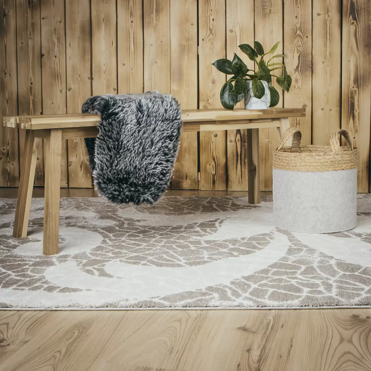 Teppich My Frisco Beige