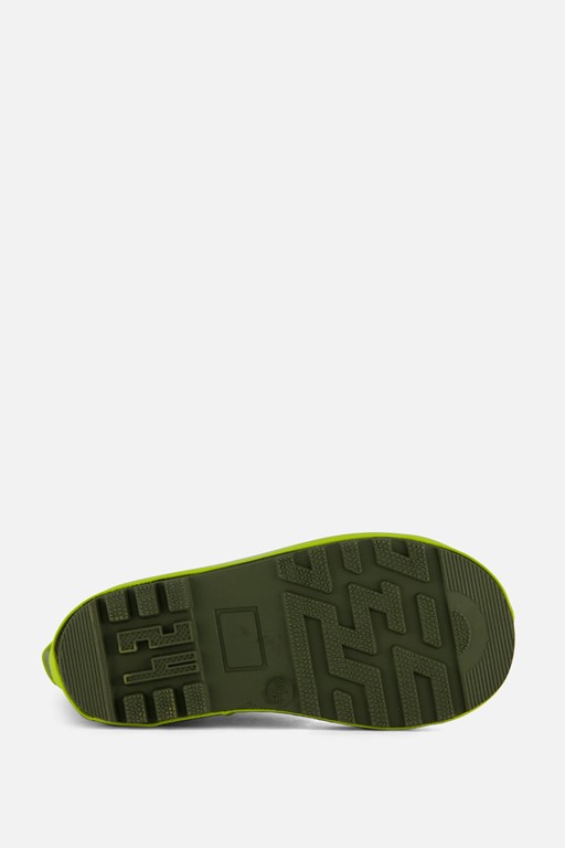 XQ Footwear Dino Regenlaarzen groen