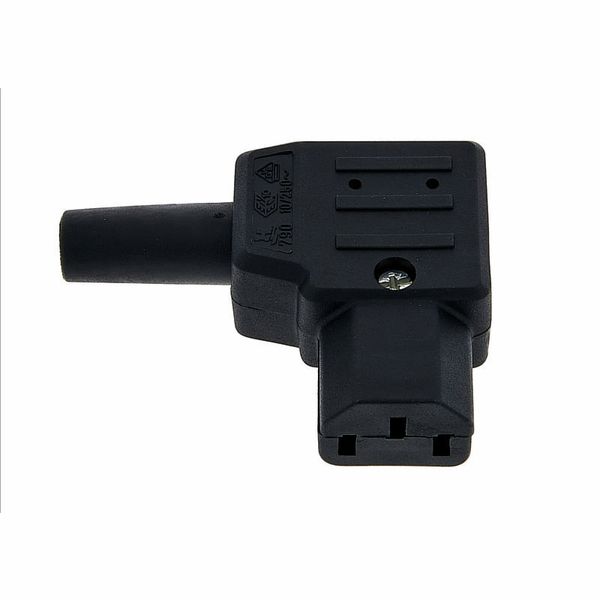 Stairville IEC connector female angled C13