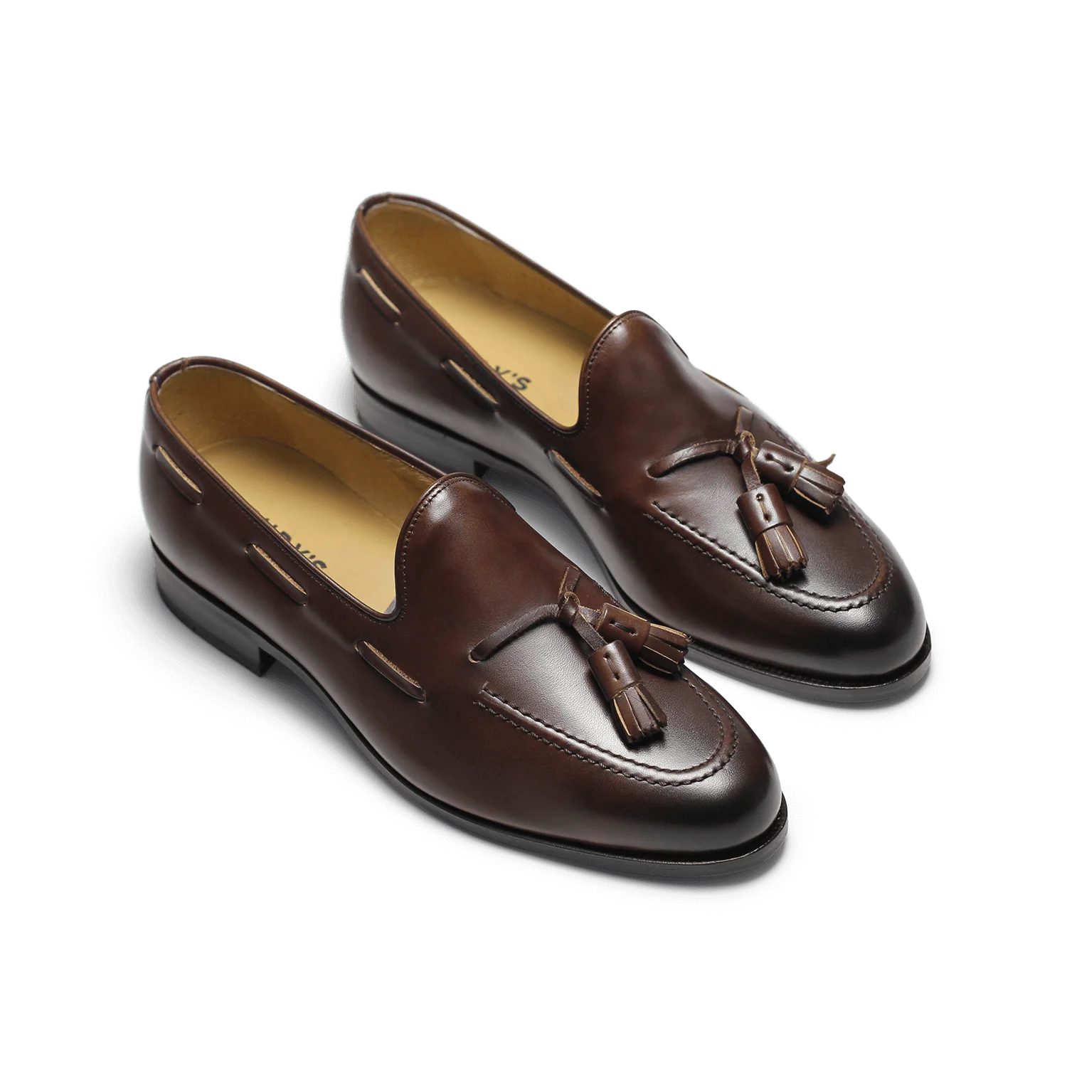 Gt Micky-Mocassin à pampilles cuir noir