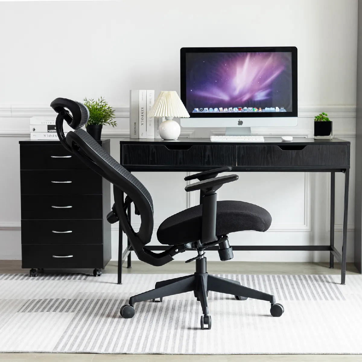 Seven Comfort Fauteuil de bureau - Noir