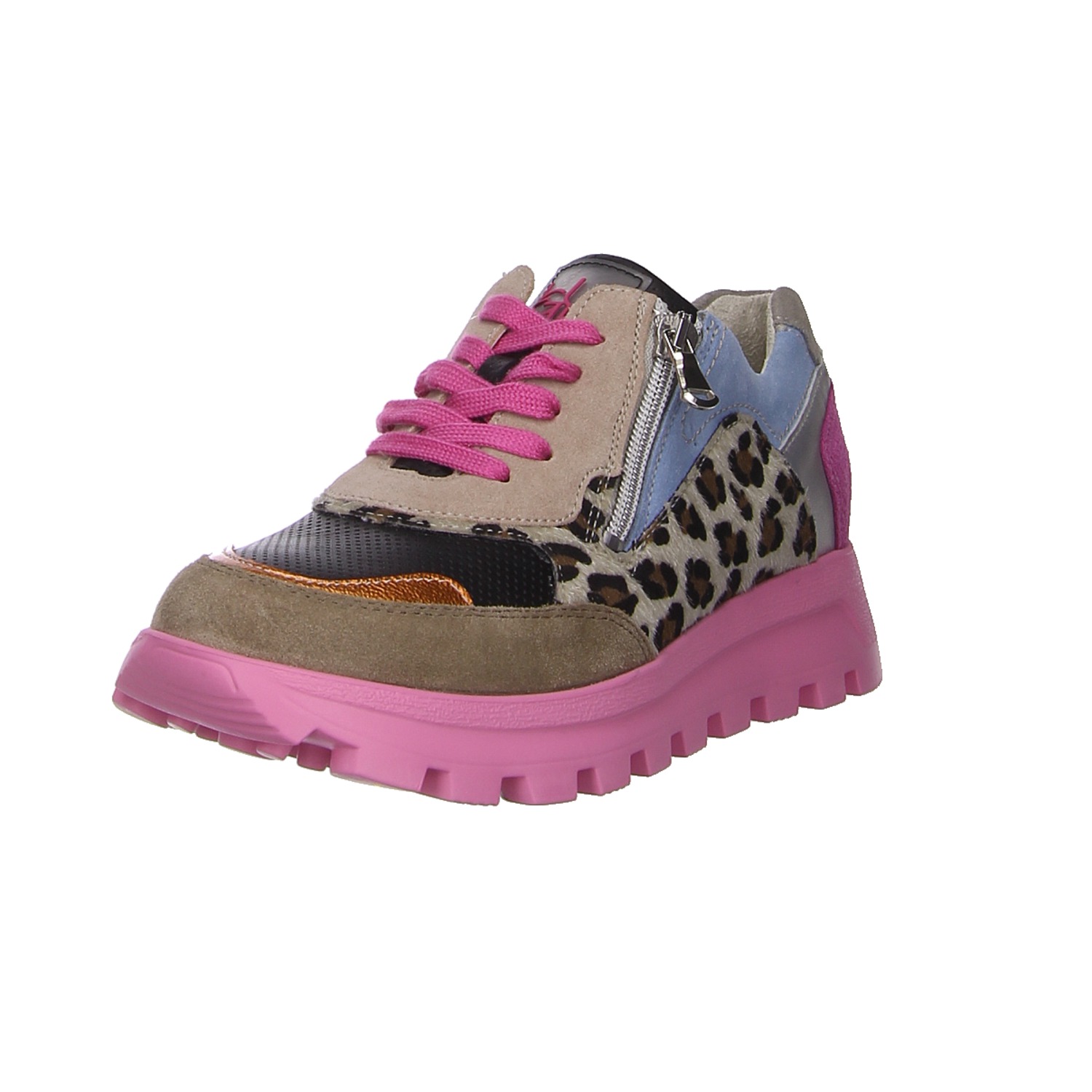Waldläufer Schnürschuh multi multi