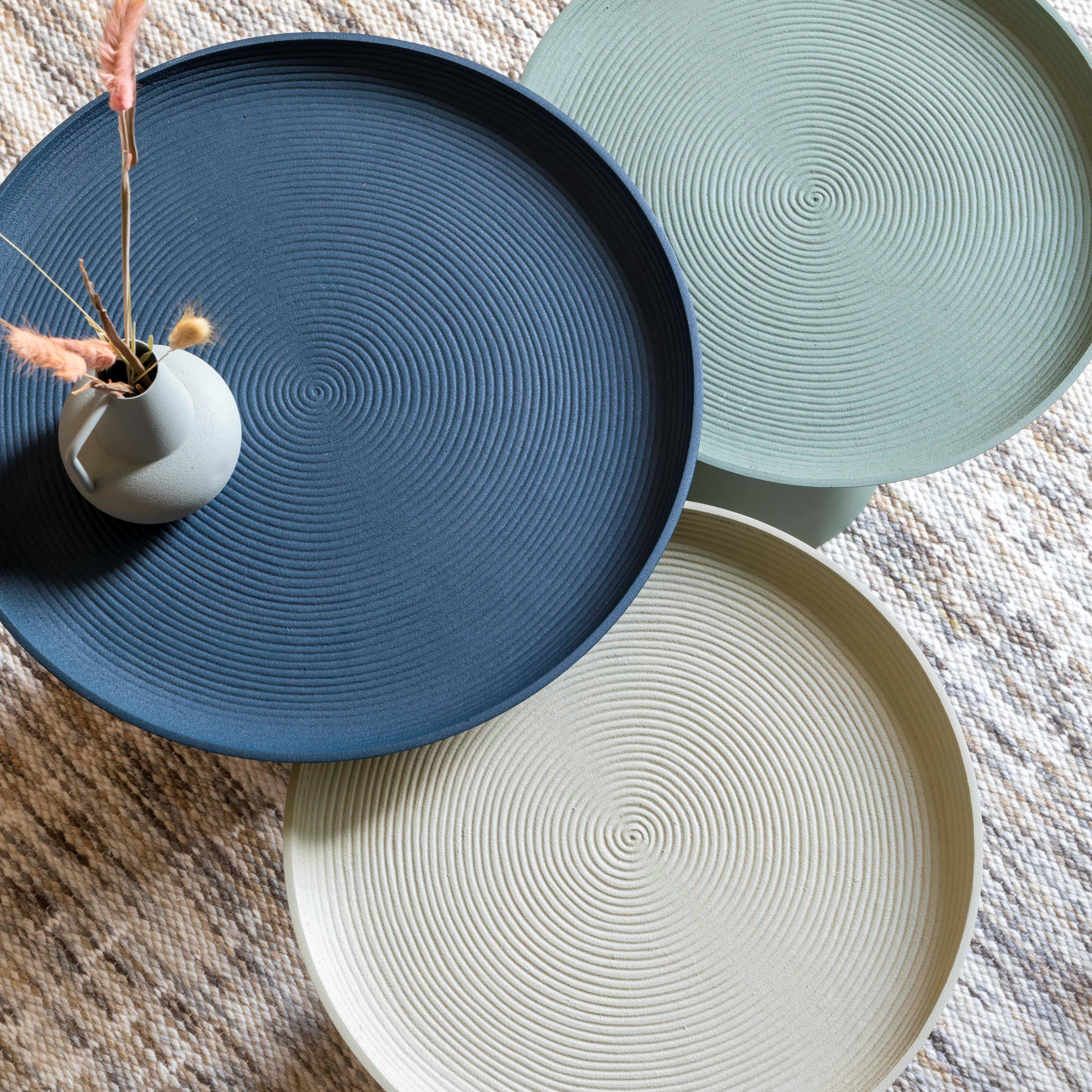 by fonQ basic Tira Bijzettafel - Klei - Ã 34,5 cm