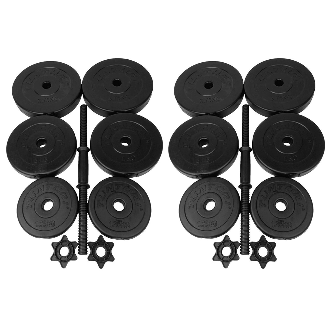 Tunturi Kurzhantel-Set Vinyl 28 kg