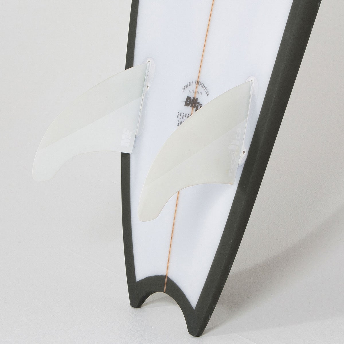 FCS FCS II MF PC White - XLarge Thruster ( Twin   Stab )