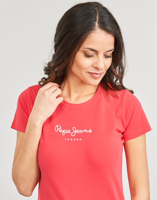 Pepe jeans - NEW VIRGINIA SS N - Rouge