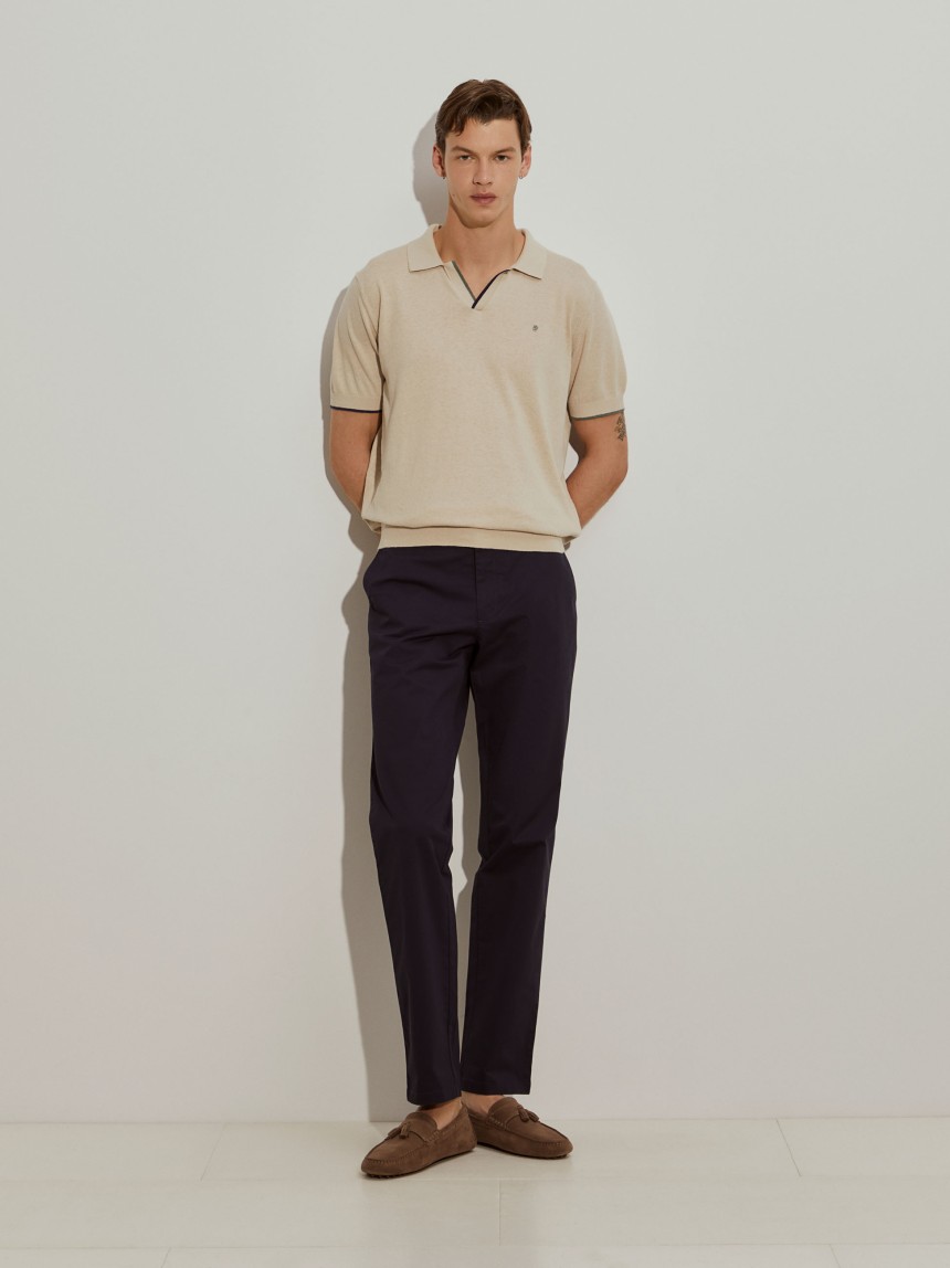 Calças chino regular fit