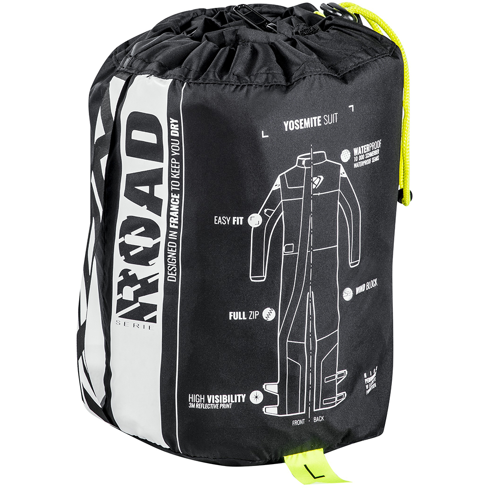Ixon - Combinaison pluie Yosemite Noir / Jaune
