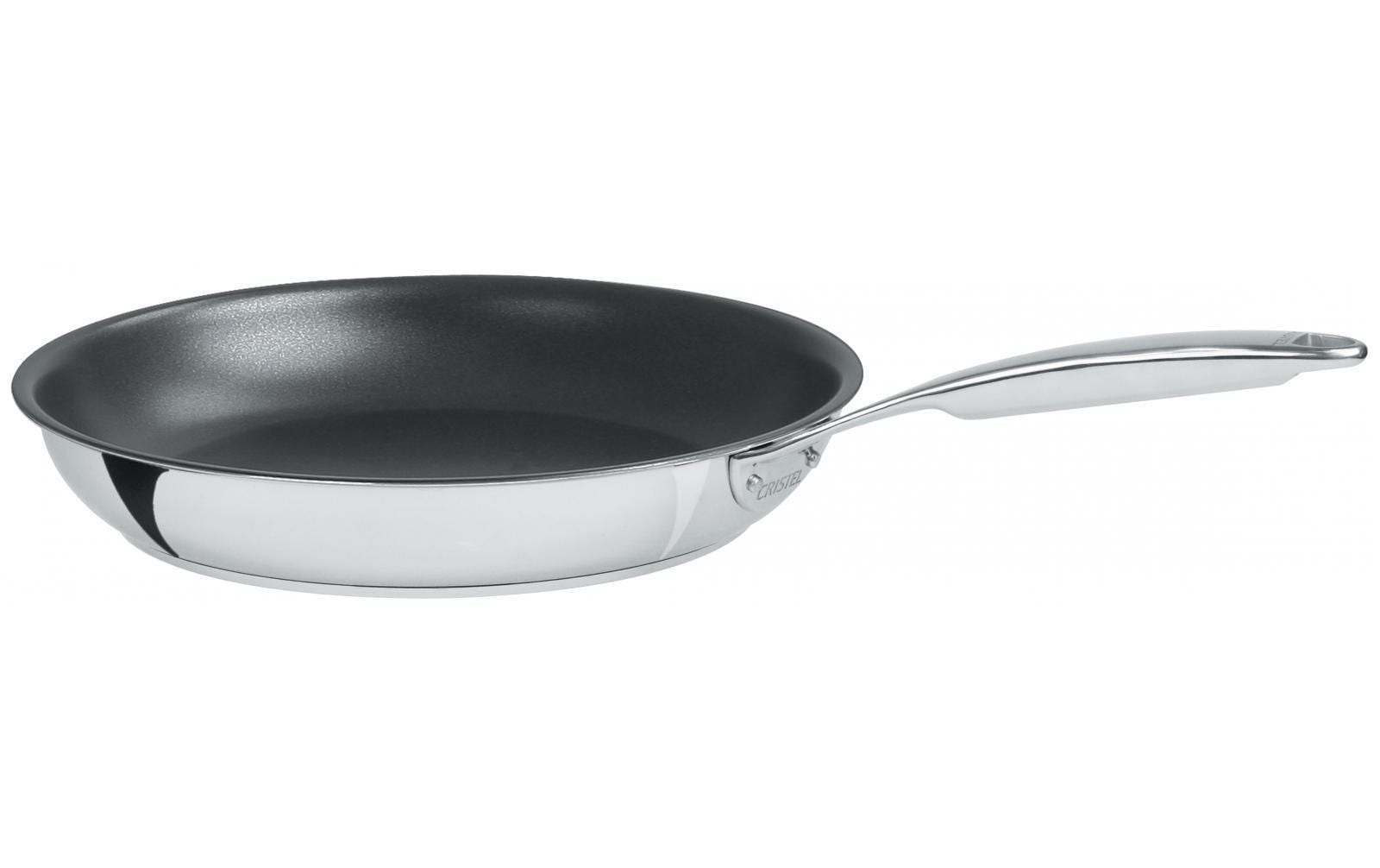 Bratpfanne Castel'Pro 32 cm, Antihaft<br>Edelstahlpfanne mit Antihaftbeschichtung