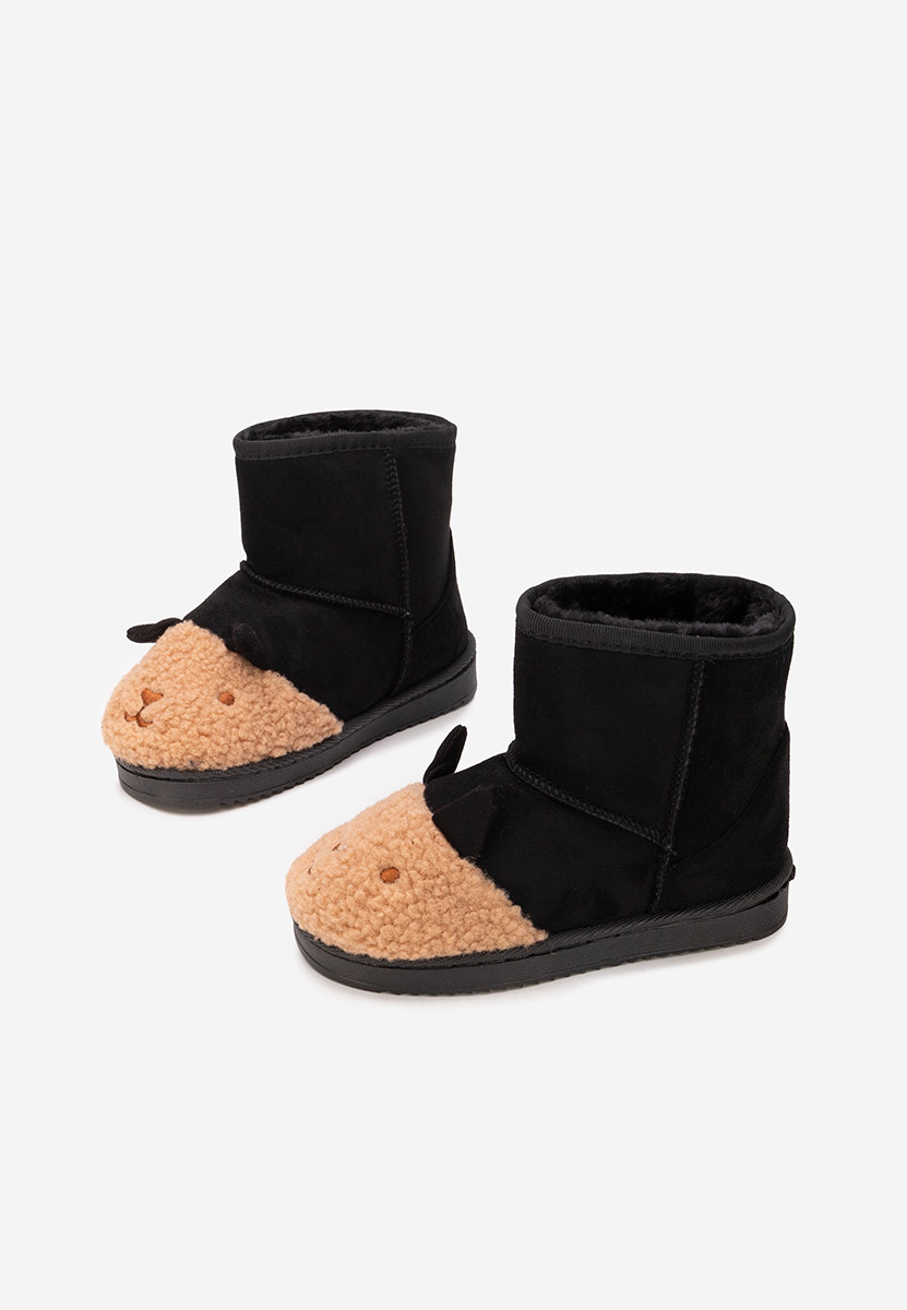 Bottes pour enfants noires Woolf