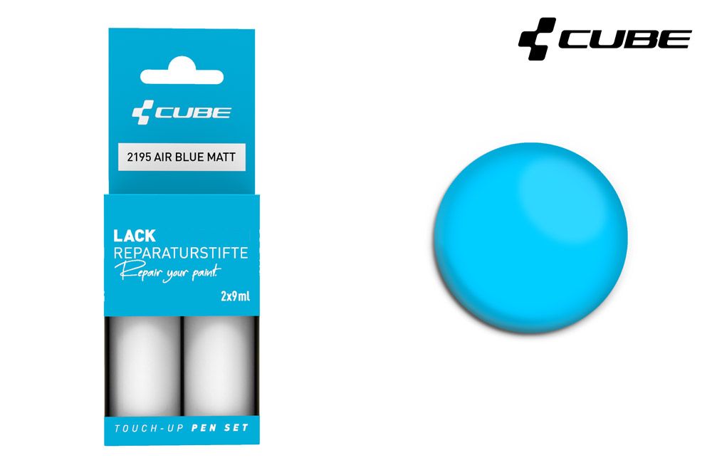 Cube Lackreparaturstift Set AIR BLUE matt kaufen | Bike-Discount