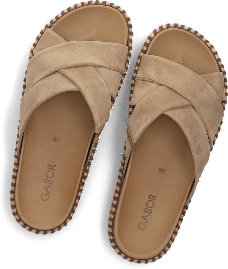 Gabor Dames Slippers 83.780.14 Bruin