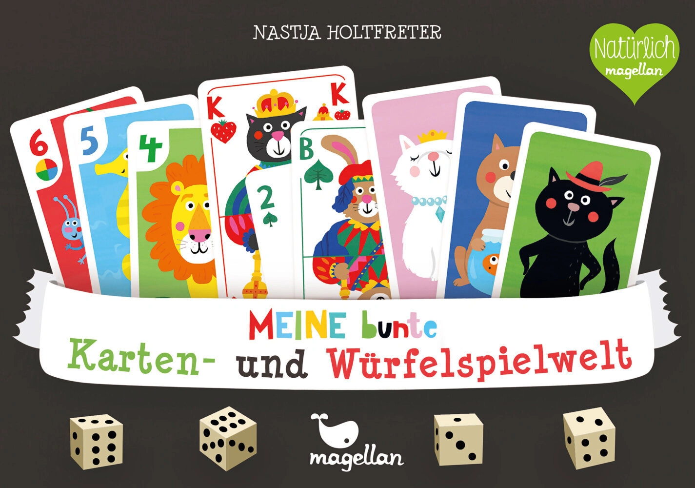 Spielesammlung MEINE BUNTE KARTEN- UND WÜRFELSPIELWELT 120-teilig