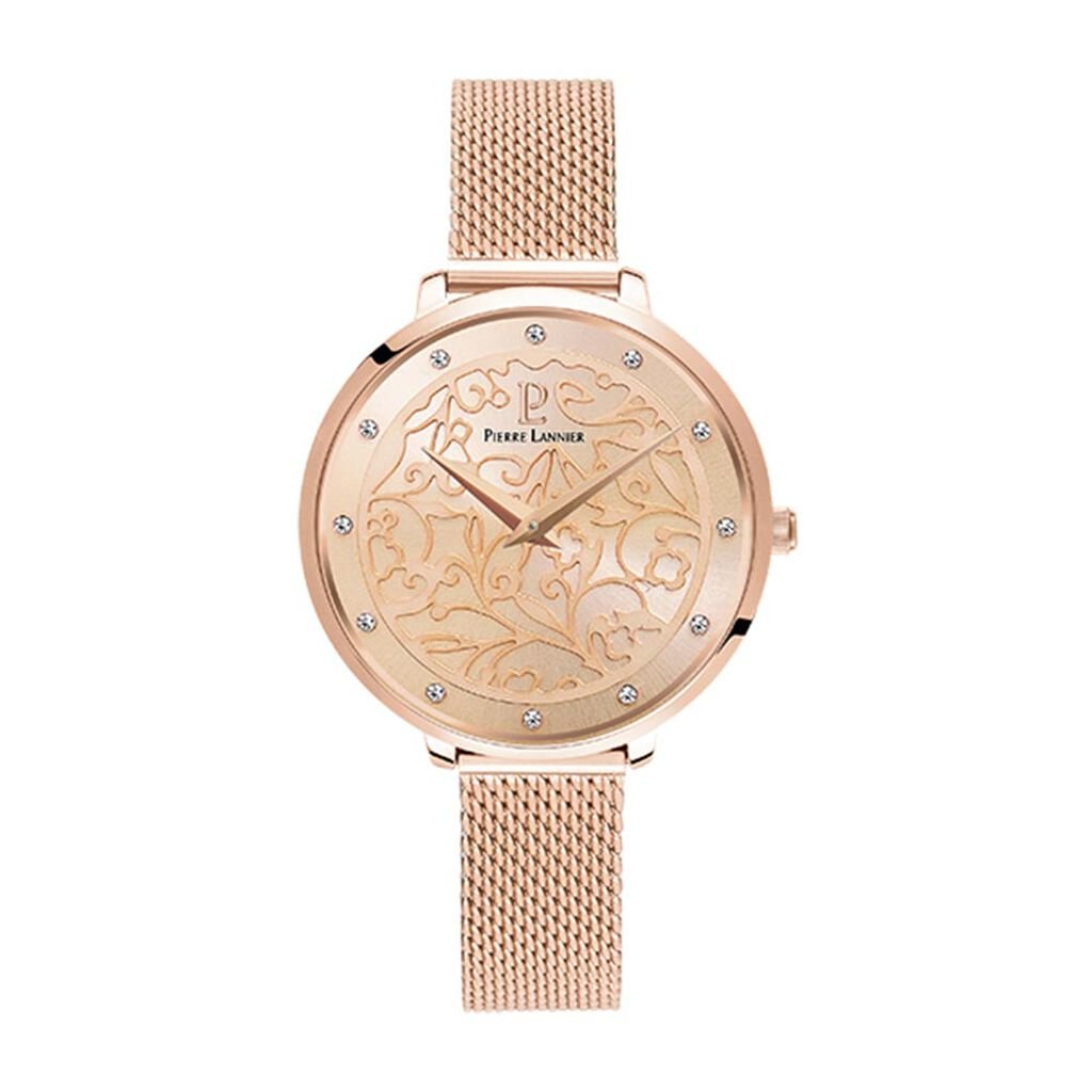 Montre Pierre Lannier Eolia Doré Rose