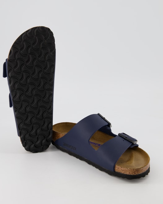 Birkenstock ARIZONA Weichbettung Pantoletten in Blau