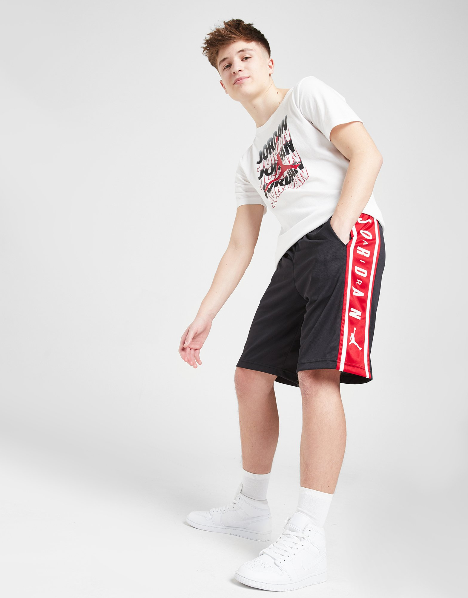Jordan Short de basket-ball Hybrid Junior