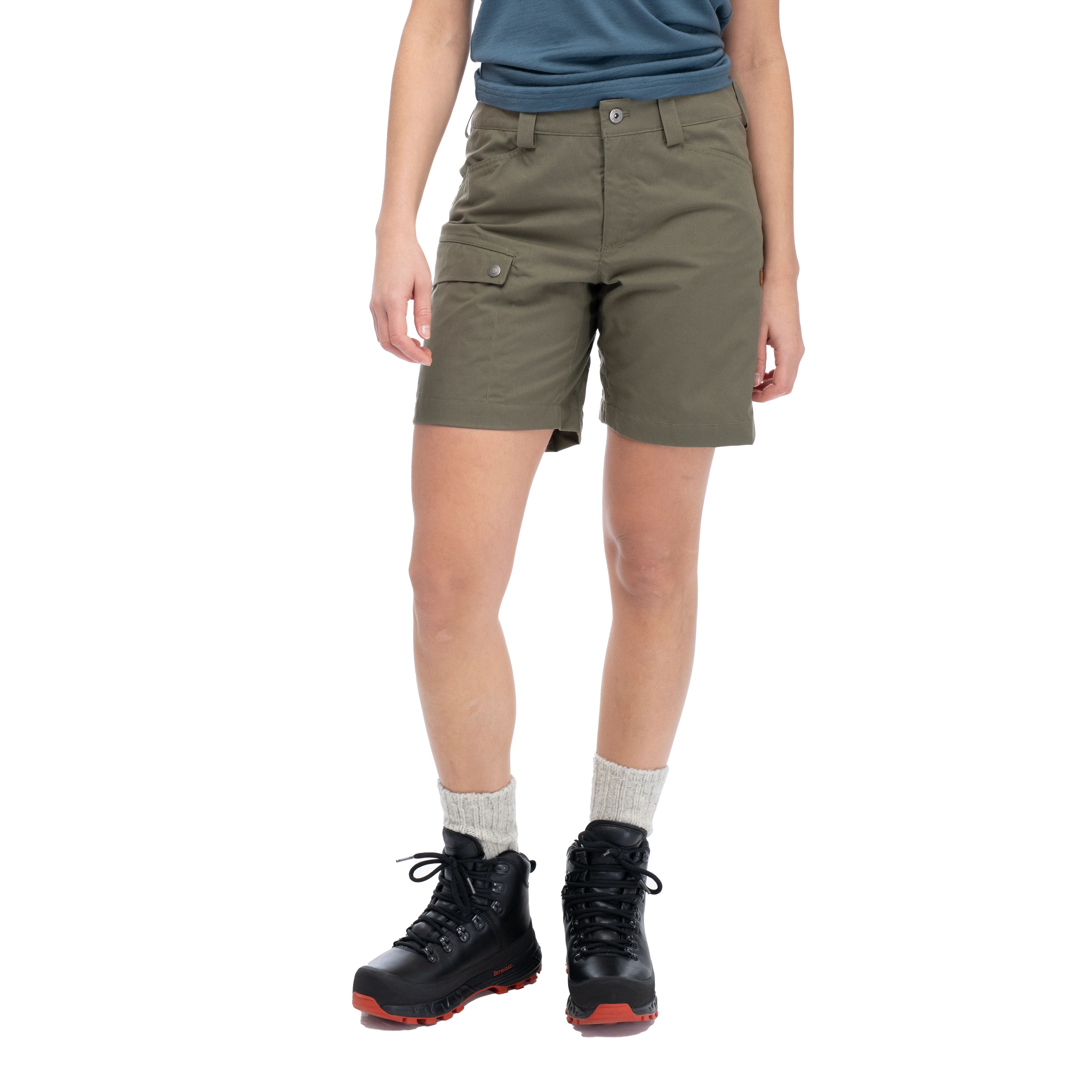 Nordmarka Leaf Light Shorts Women GreenMud