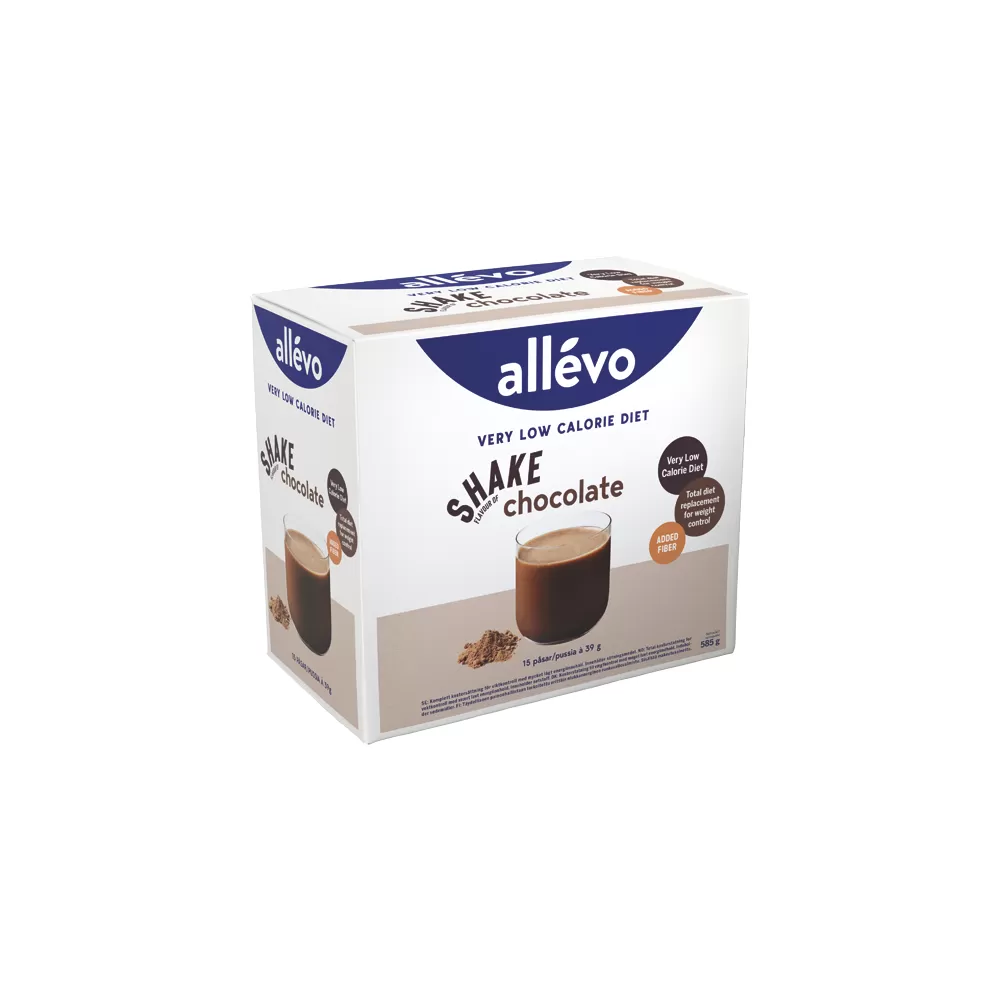 Allévo VLCD Shake Chocolate - 15x39 g