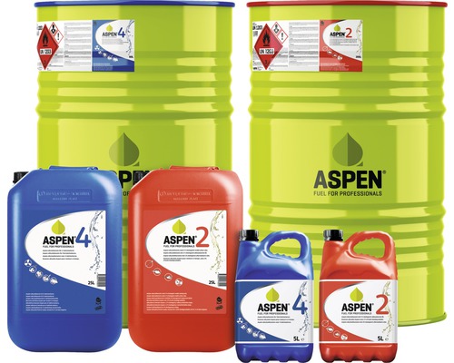 Aspen 2-takt kant-en-klare alkylaatbenzine, 25 L, voor tuin- en bosbouwmachines