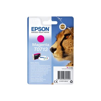 Epson T0713 Guépard - magenta - cartouche d'encre originale