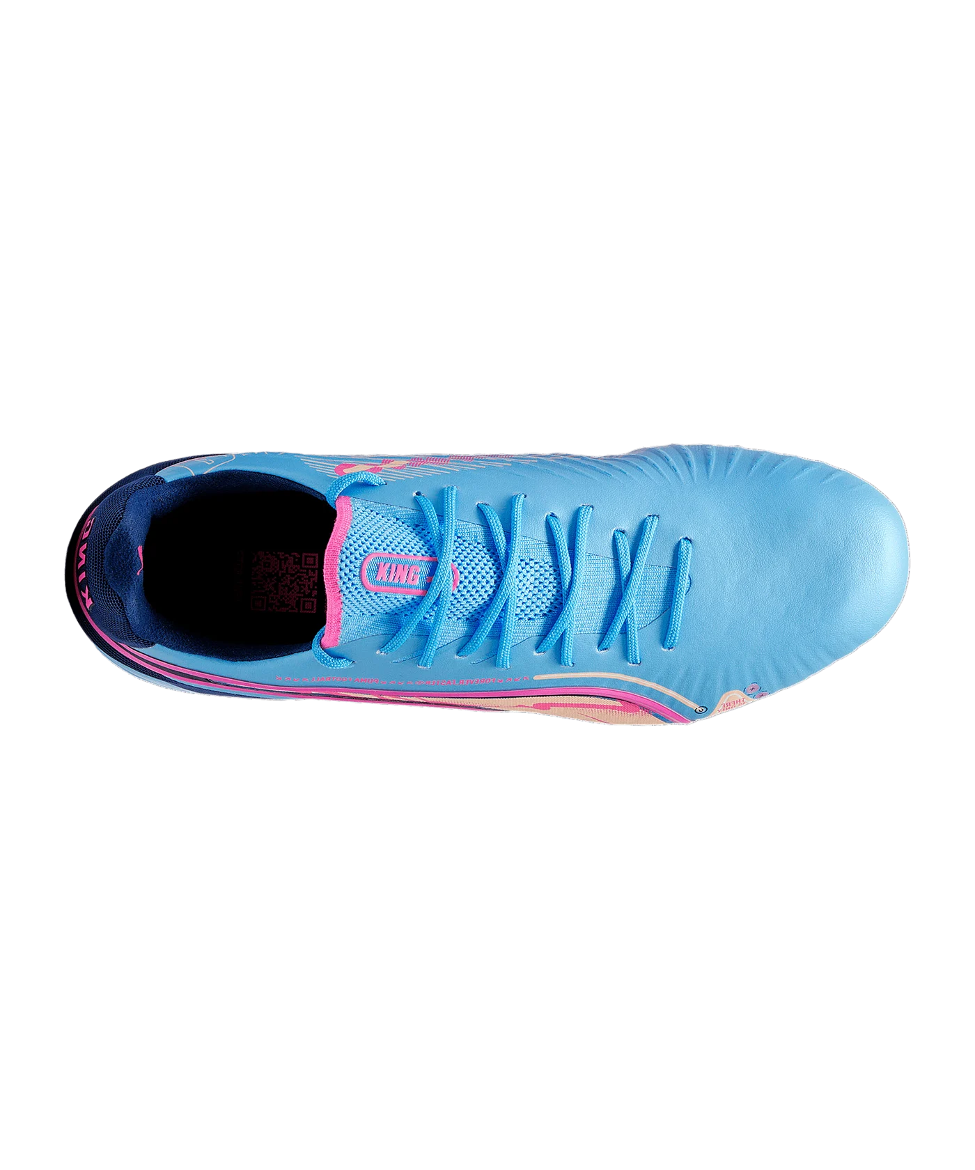 PUMA KING Ultimate FG/AG Volume Up Blau Rosa F01