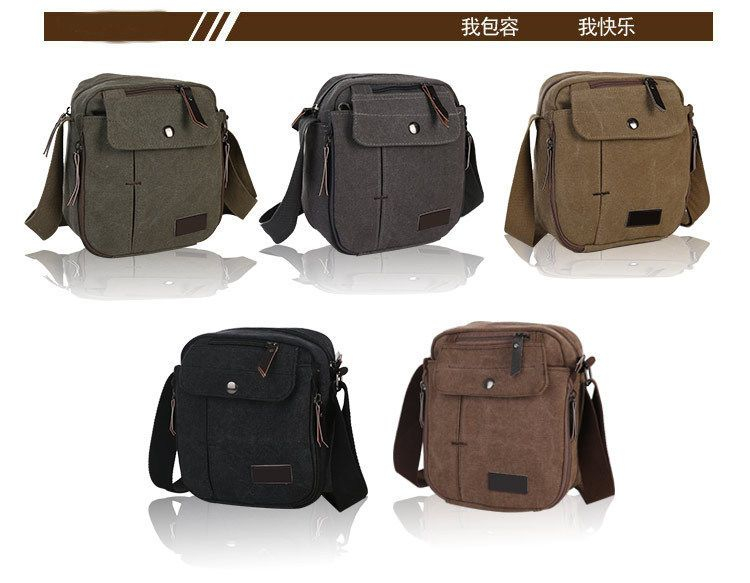 Golden Kelly - Canvas Crossbodytas