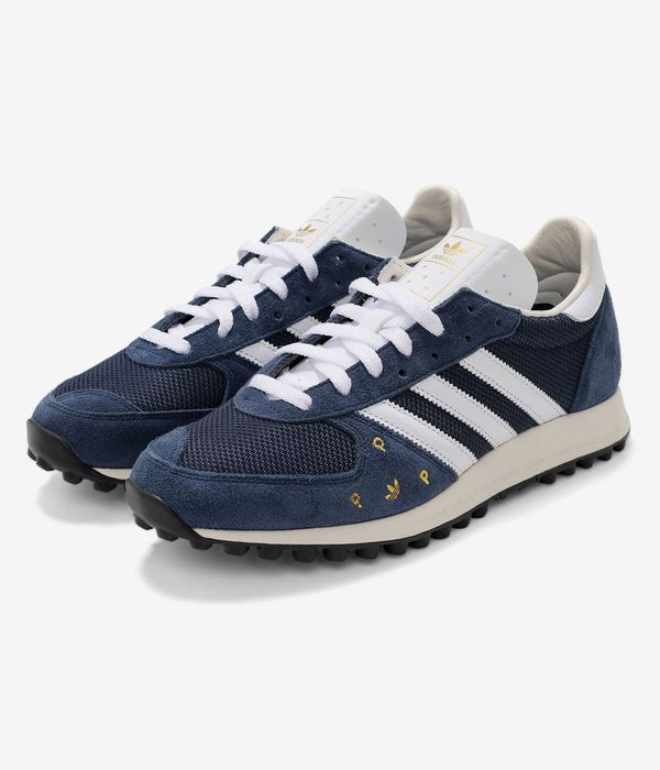 adidas x Pop Trading Company TRX Vintage Schuh (collegiate navy white)