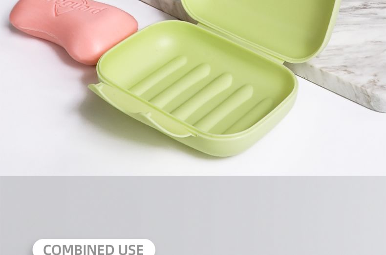 opholyee - Eenvoudig plastic reiszeepdoosje (verschillende ontwerpen)